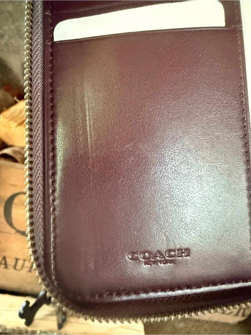 Coach heather grey